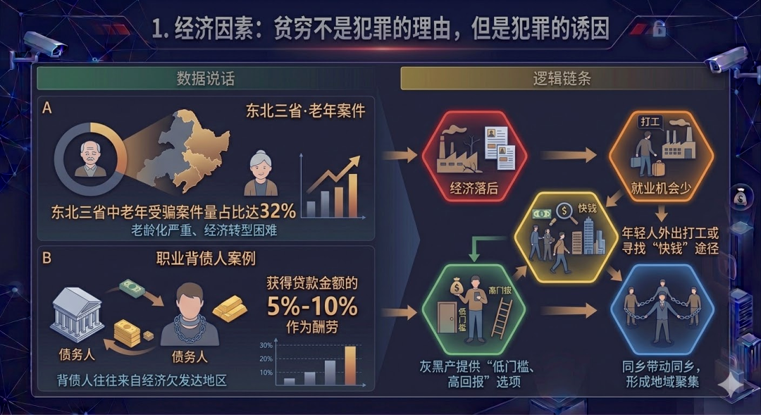 全国灰黑产地域分布情况